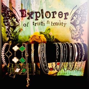 Silver Bracelets Bundle of 11